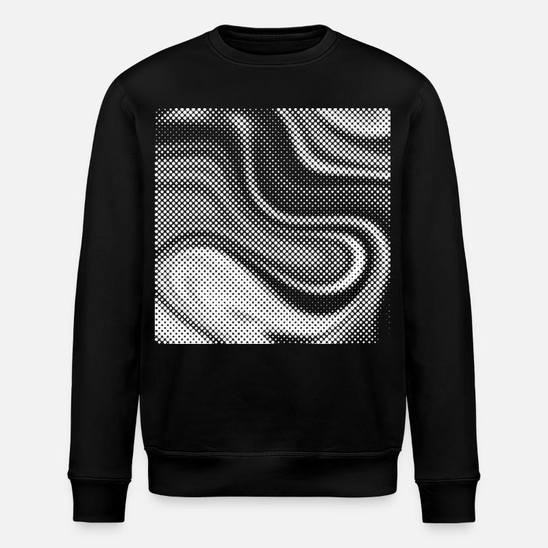 Tourbillon de plasma en demi-teinte - Sweat bio ROLLER Stanley/Stella Unisexe - noir