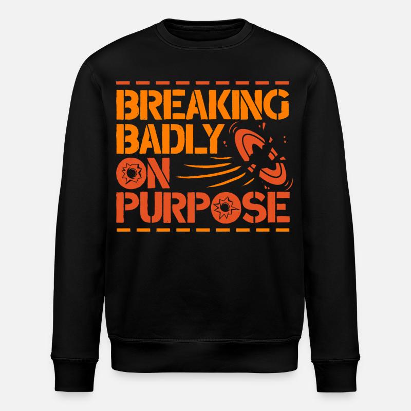 Tontaubenschießen Wurfscheibenschießen - Stanley/Stella Unisex Bio-Sweatshirt ROLLER - Schwarz