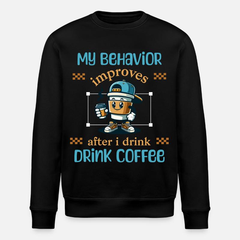 Proud ABA Therapeutin mit Herz - Stanley/Stella Unisex Bio-Sweatshirt ROLLER - Schwarz