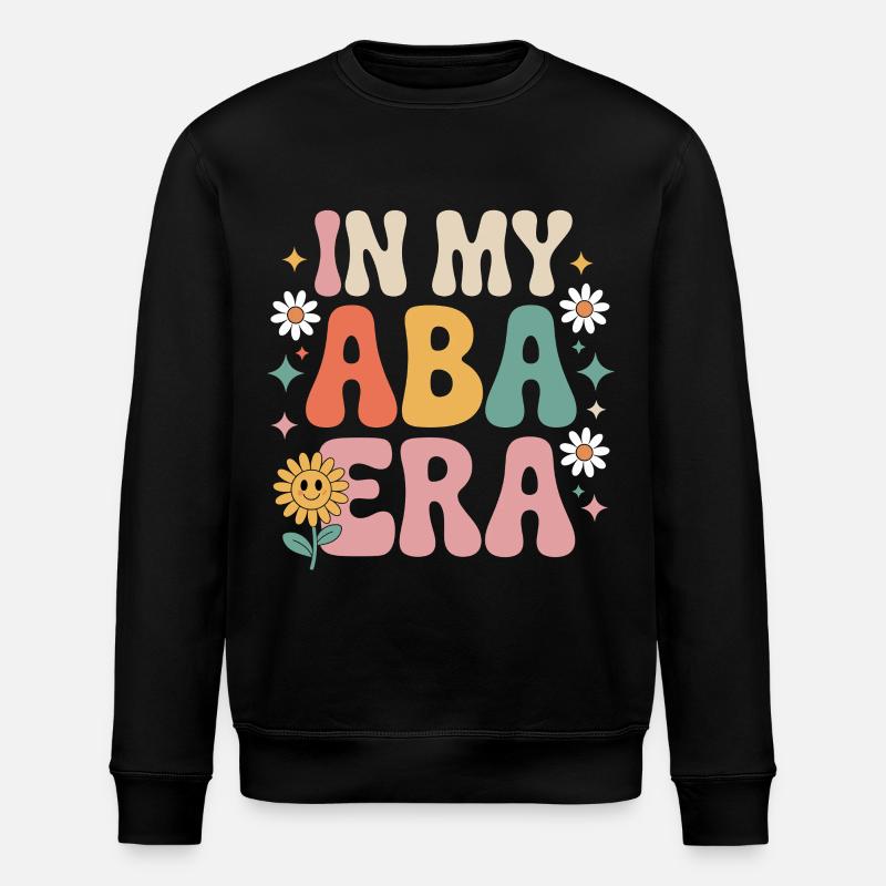 Fier thérapeute ABA avec du cœur - Sweat bio ROLLER Stanley/Stella Unisexe - noir