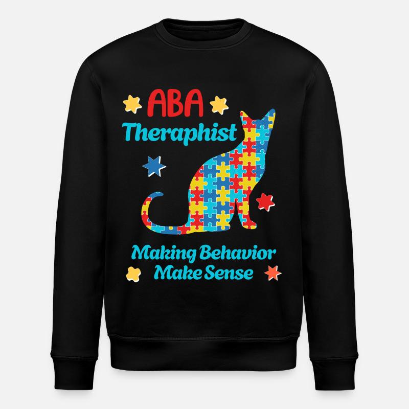 L’équipe de l’autisme : Forts ensemble - Sweat bio ROLLER Stanley/Stella Unisexe - noir