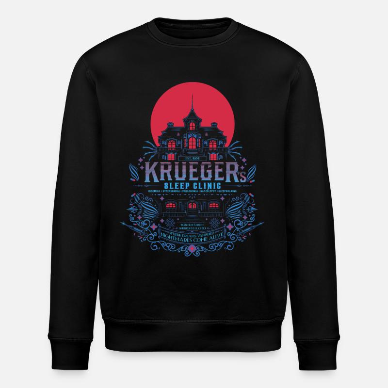La clinique des cauchemars - Sweat bio ROLLER Stanley/Stella Unisexe - noir