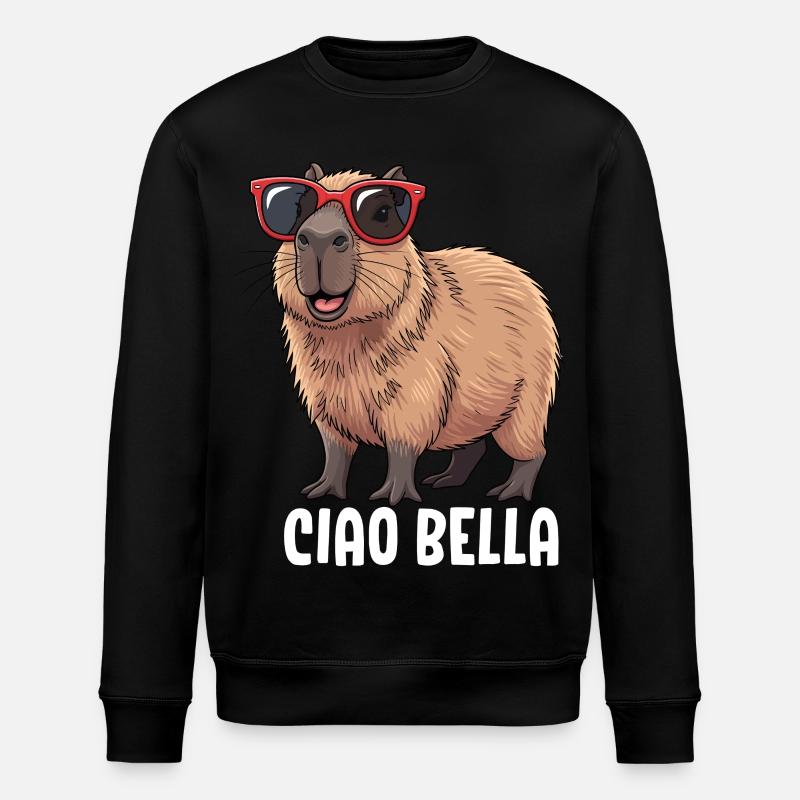 Ciao Bella - Sweat bio ROLLER Stanley/Stella Unisexe - noir