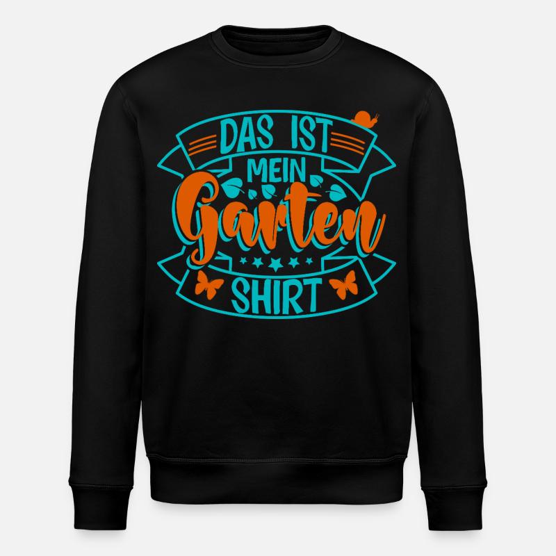 Garten  - Stanley/Stella Unisex Bio-Sweatshirt ROLLER - Schwarz