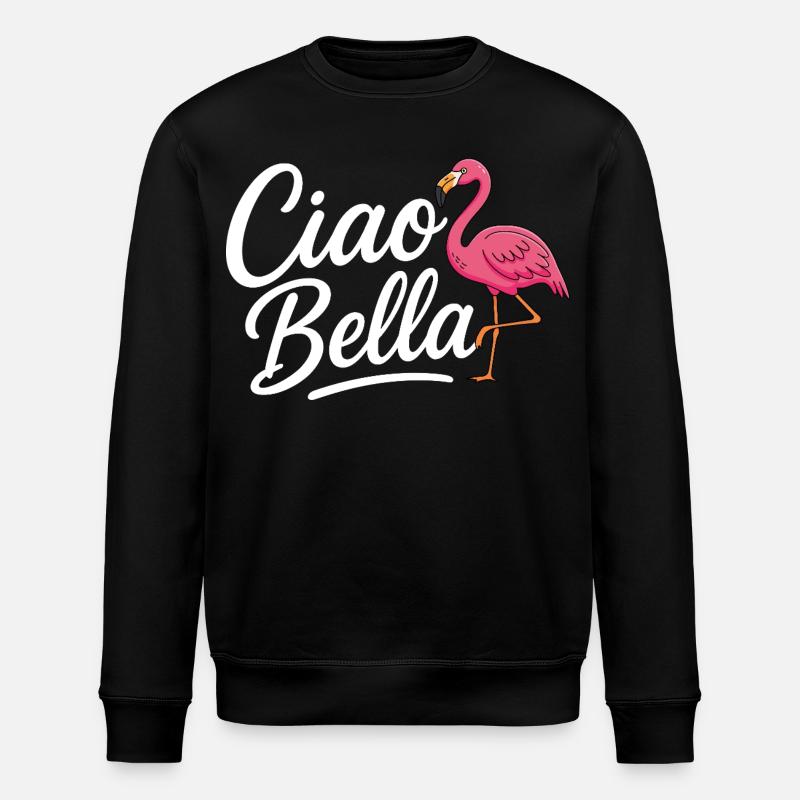 Ciao Bella - Stanley/Stella Unisex Bio-Sweatshirt ROLLER - Schwarz