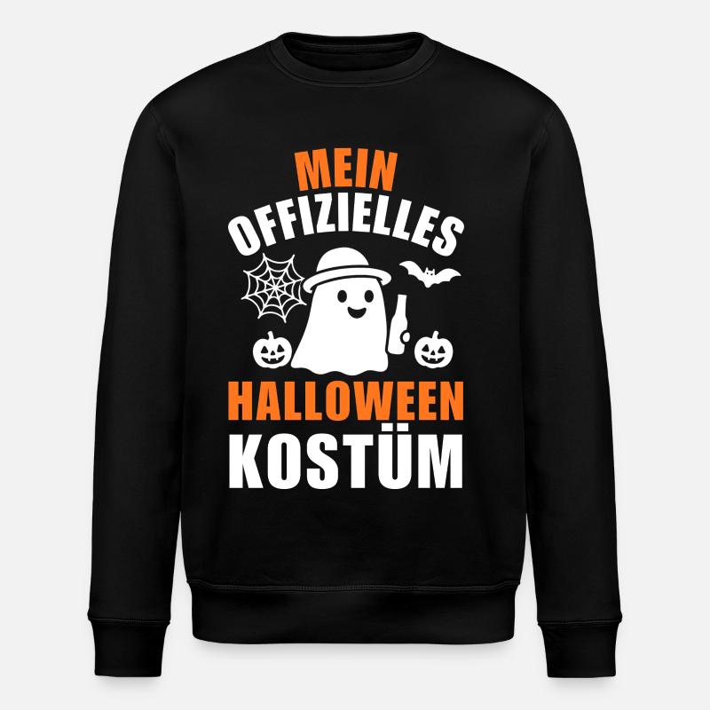 Mon costume officiel d'Halloween - Sweat bio ROLLER Stanley/Stella Unisexe - noir