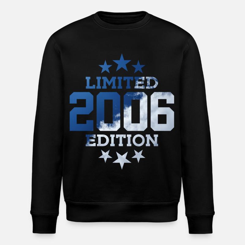 ÉDITION LIMITÉE 2006 ANNIVERSAIRE - Sweat bio ROLLER Stanley/Stella Unisexe - noir