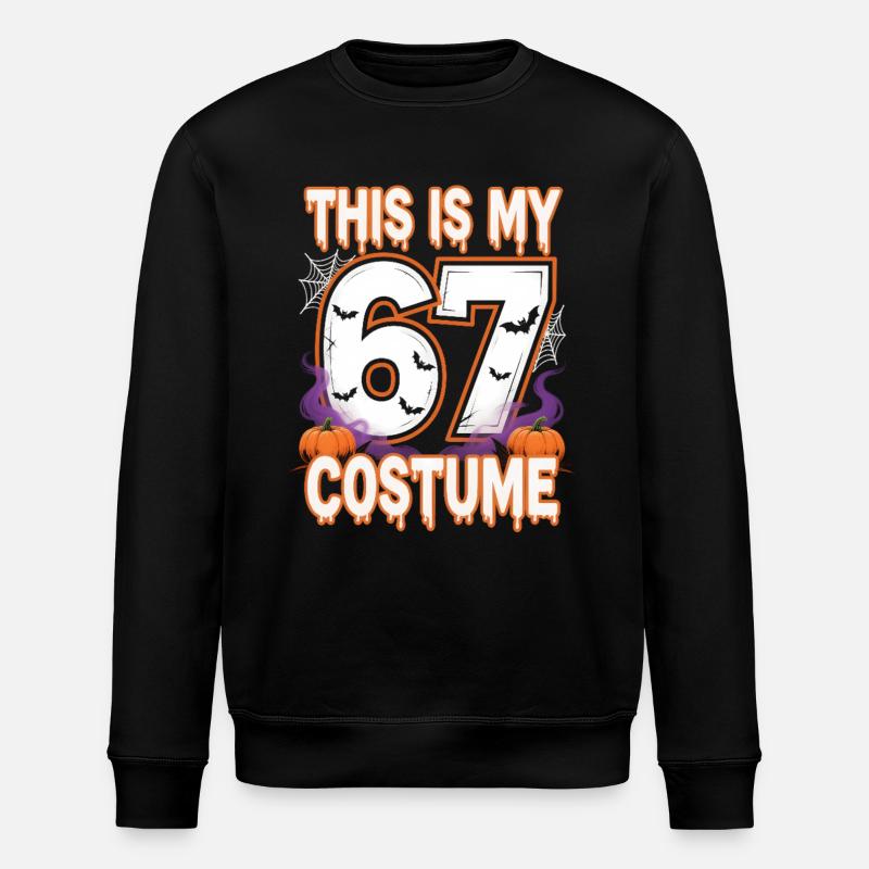 Halloween 67 Meme Six Seven Costume - Sweat bio ROLLER Stanley/Stella Unisexe - noir
