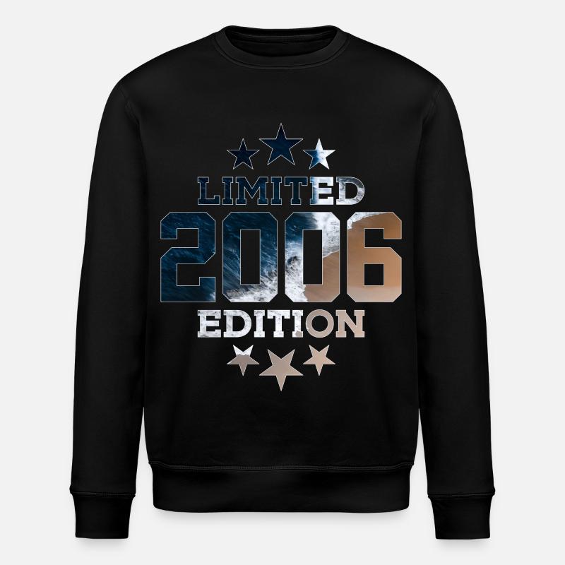 ÉDITION LIMITÉE 2006 ANNIVERSAIRE - Sweat bio ROLLER Stanley/Stella Unisexe - noir