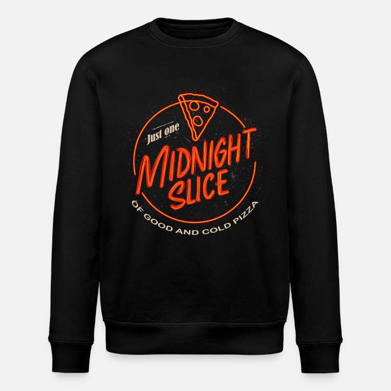 Midnight Slice - Stanley/Stella ROLLER Unisex Organic Sweatshirt - black