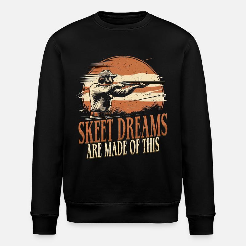 Tontaubenschießen Skeet Dreams - Stanley/Stella Unisex Bio-Sweatshirt ROLLER - Schwarz