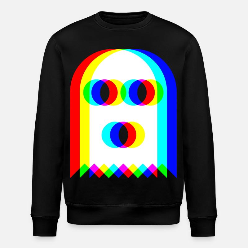 👻 Fantôme RVB - Sweat bio ROLLER Stanley/Stella Unisexe - noir