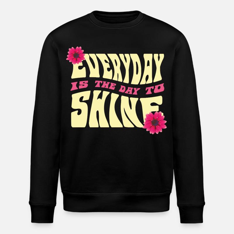 Rayonnez au quotidien Design - Sweat bio ROLLER Stanley/Stella Unisexe - noir