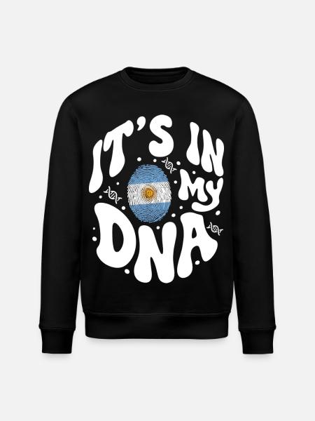 ADN argentin Drapeau argentin Hispanique - Sweat bio ROLLER Stanley/Stella Unisexe - noir