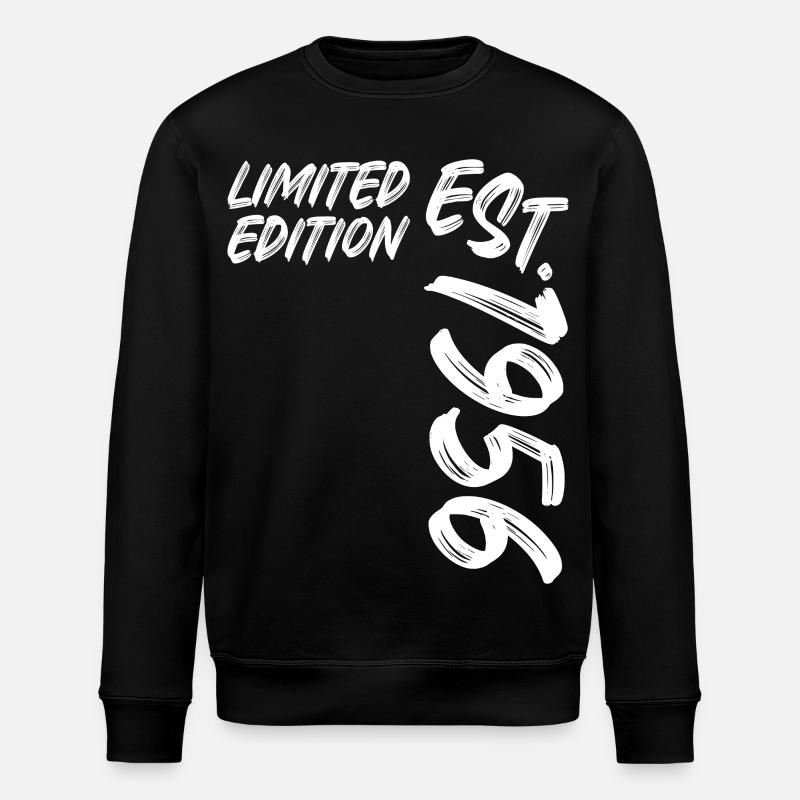Limited Edition Est. 1956 - Stanley/Stella ROLLER Unisex Organic Sweatshirt - black