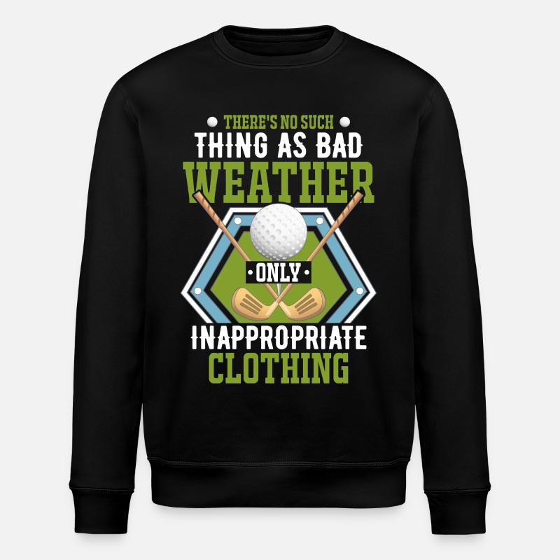 golfe - Sweat bio ROLLER Stanley/Stella Unisexe - noir