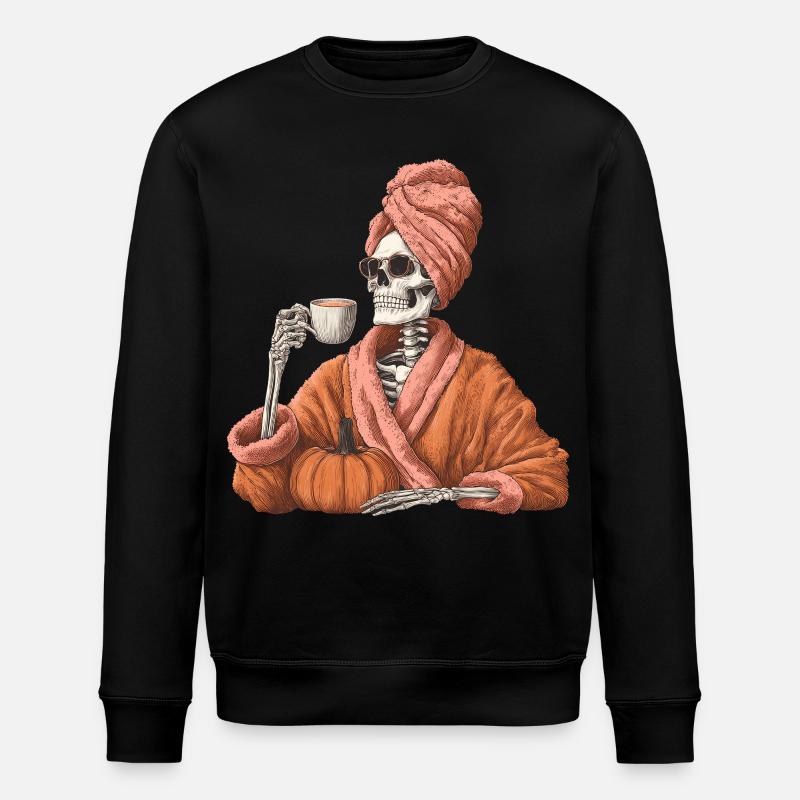 Lustiger Weiblicher - Stanley/Stella Unisex Bio-Sweatshirt ROLLER - Schwarz