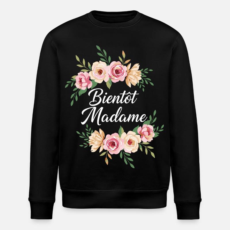 Madame Mariage EVJF Future Mariée - Sweat bio ROLLER Stanley/Stella Unisexe - noir