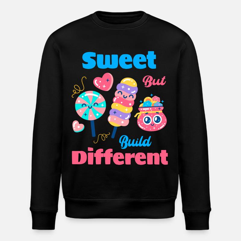 Ollipop amour doux et drôle - Sweat bio ROLLER Stanley/Stella Unisexe - noir