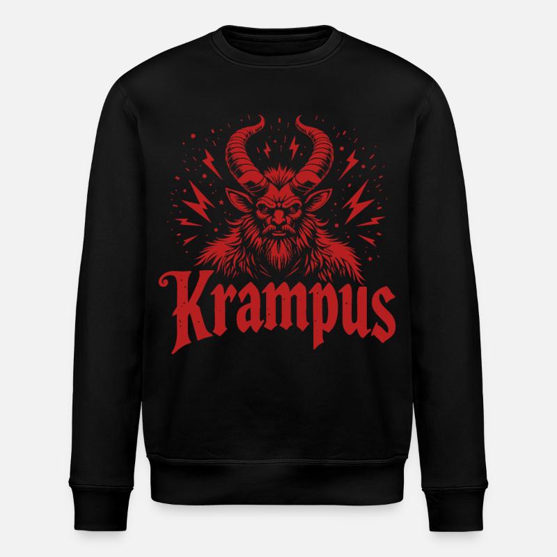 Krampus - Sweat bio ROLLER Stanley/Stella Unisexe - noir