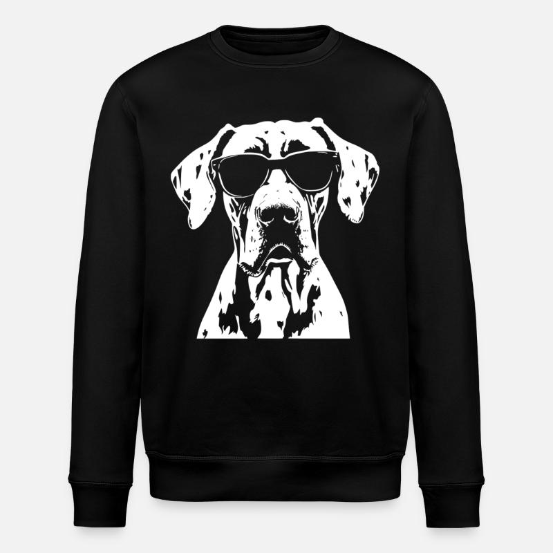 Great Dane Great Dane Sunglasses - Stanley/Stella ROLLER Unisex Organic Sweatshirt - black