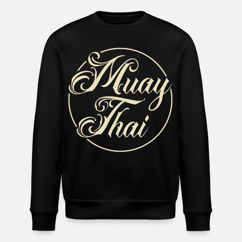 Muay Thai - Stanley/Stella Unisex Bio-Sweatshirt ROLLER - Schwarz