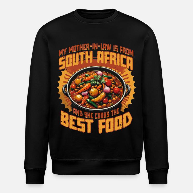 Südafrikanische Schwiegermutter Südafrika - Stanley/Stella Unisex Bio-Sweatshirt ROLLER - Schwarz