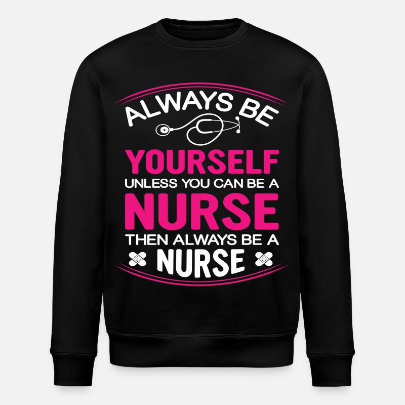 infirmier - Sweat bio ROLLER Stanley/Stella Unisexe - noir