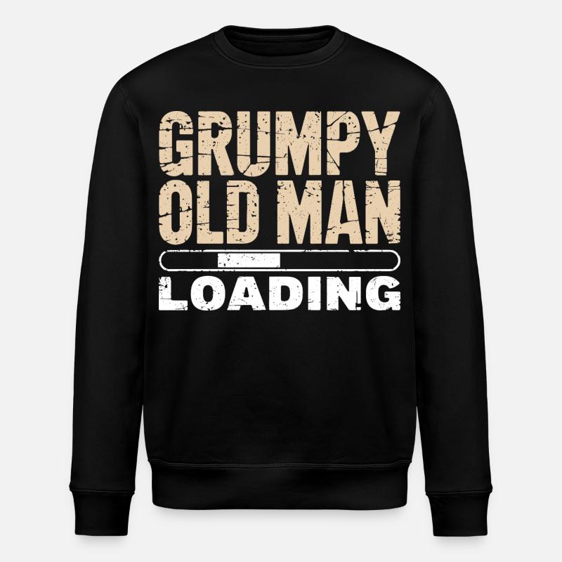 Grumpy Old Man Loading - Sweat bio ROLLER Stanley/Stella Unisexe - noir