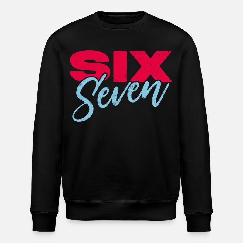 six sept - Sweat bio ROLLER Stanley/Stella Unisexe - noir