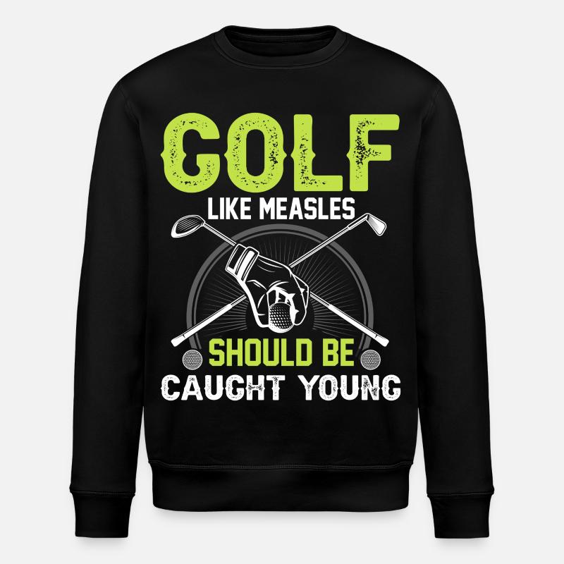 Golf - Stanley/Stella Unisex Bio-Sweatshirt ROLLER - Schwarz