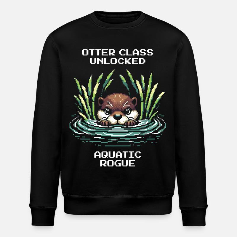 Classe Otter débloquée : Voleur d’eau | JDR - Sweat bio ROLLER Stanley/Stella Unisexe - noir