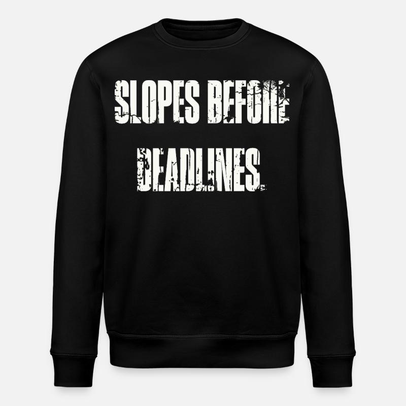 Pentes avant les dates limites - Sweat bio ROLLER Stanley/Stella Unisexe - noir