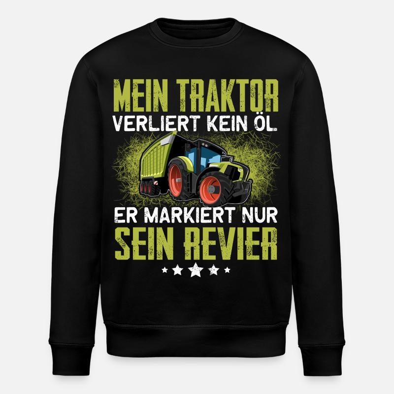 Landwirt - Stanley/Stella Unisex Bio-Sweatshirt ROLLER - Schwarz