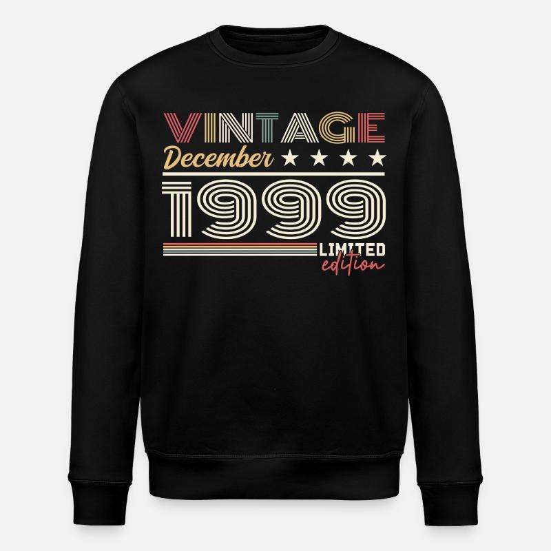 Cadeau Décembre 1999 - Sweat bio ROLLER Stanley/Stella Unisexe - noir