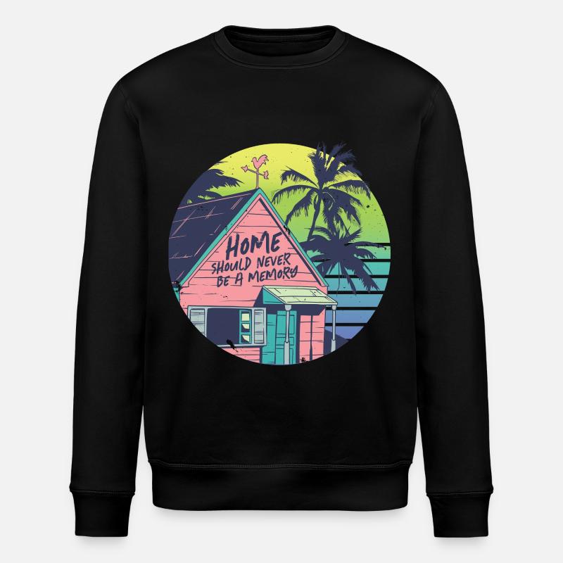 Menschlichkeit Equality - Stanley/Stella Unisex Bio-Sweatshirt ROLLER - Schwarz