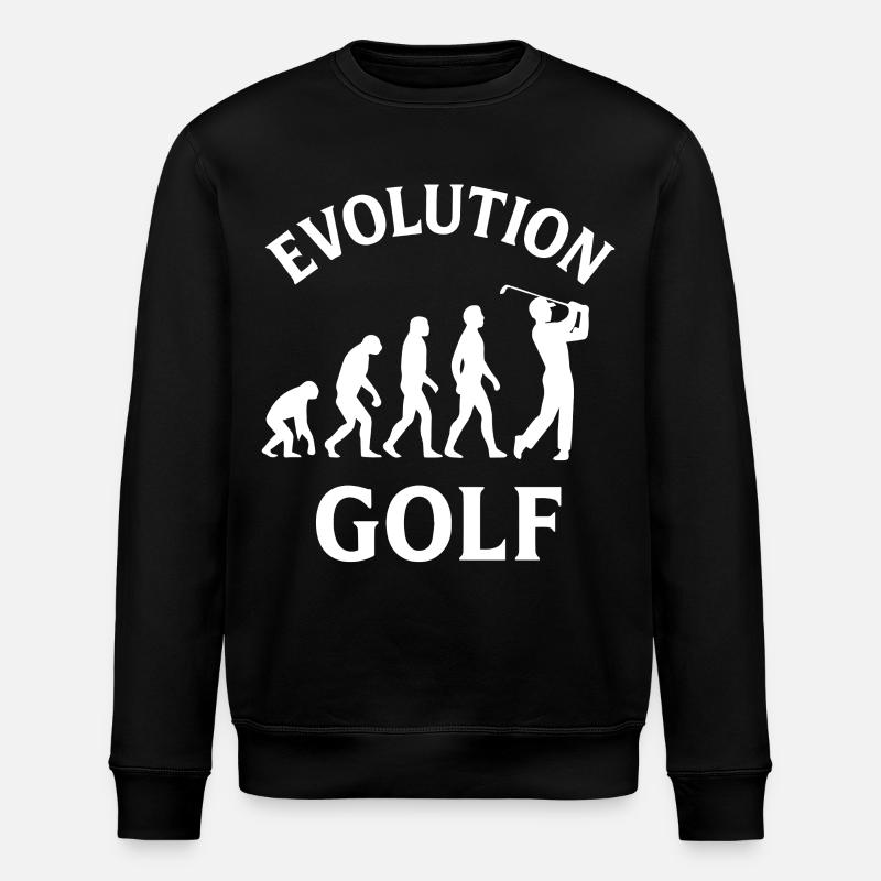 Evolution Golf Drôle de Golf Design - Sweat bio ROLLER Stanley/Stella Unisexe - noir
