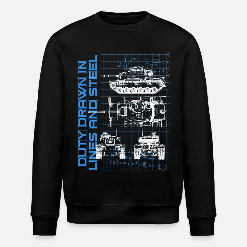 Militär Mechaniker - Stanley/Stella Unisex Bio-Sweatshirt ROLLER - Schwarz