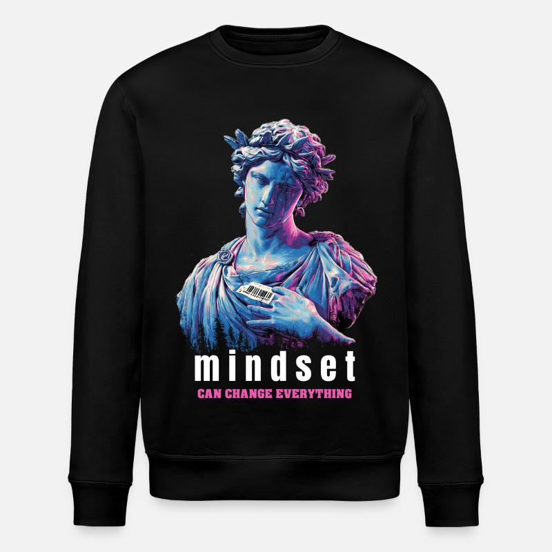 Mentalité - Sweat bio ROLLER Stanley/Stella Unisexe - noir