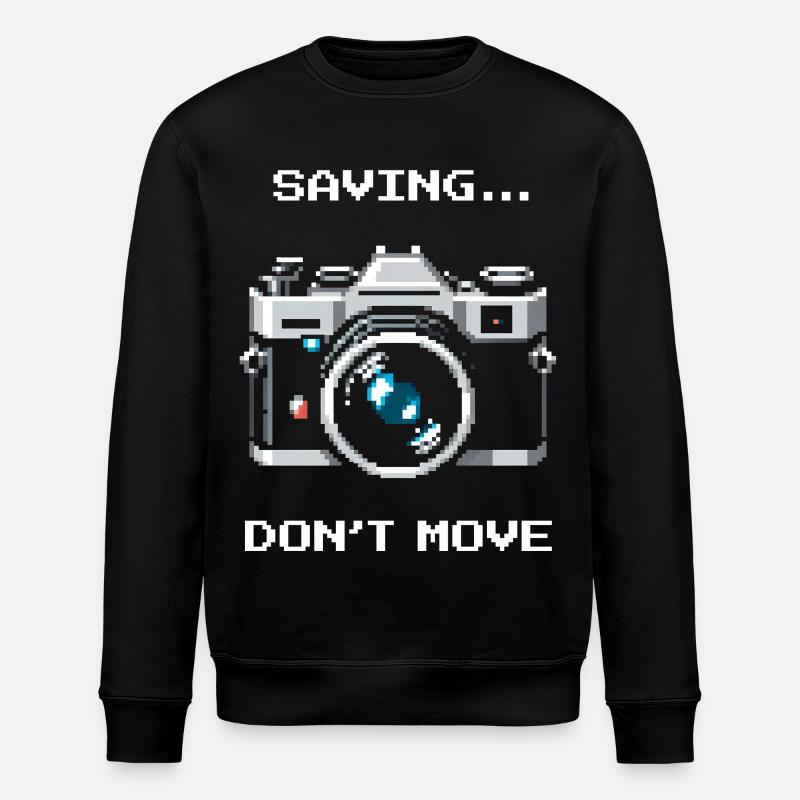 Speichern, nicht bewegen | Langzeitbelichtung - Stanley/Stella Unisex Bio-Sweatshirt ROLLER - Schwarz