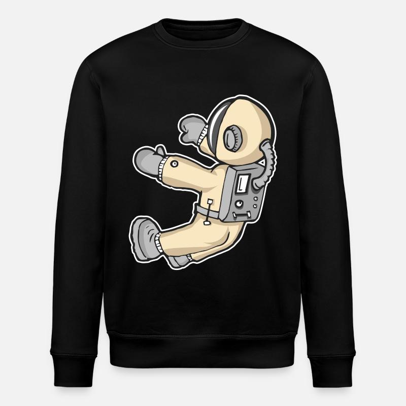 SPACE - Stanley/Stella Unisex Bio-Sweatshirt ROLLER - Schwarz