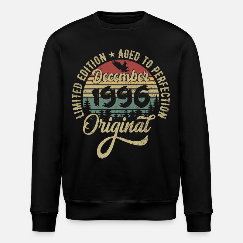 December 1996 - Legend since December 1996 - Stanley/Stella ROLLER Unisex Organic Sweatshirt - black
