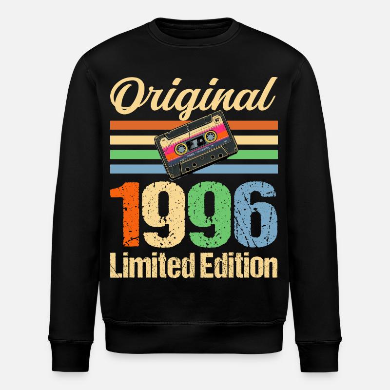 30e anniversaire 1996 - Sweat bio ROLLER Stanley/Stella Unisexe - noir
