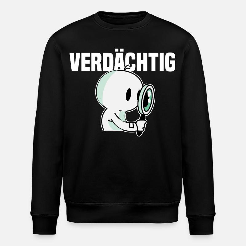 Détective - Sweat bio ROLLER Stanley/Stella Unisexe - noir