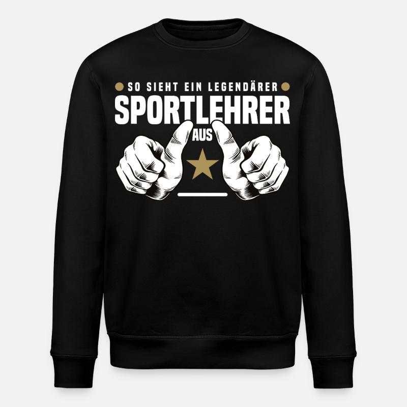 Gymnast - Stanley/Stella ROLLER Unisex Organic Sweatshirt - black