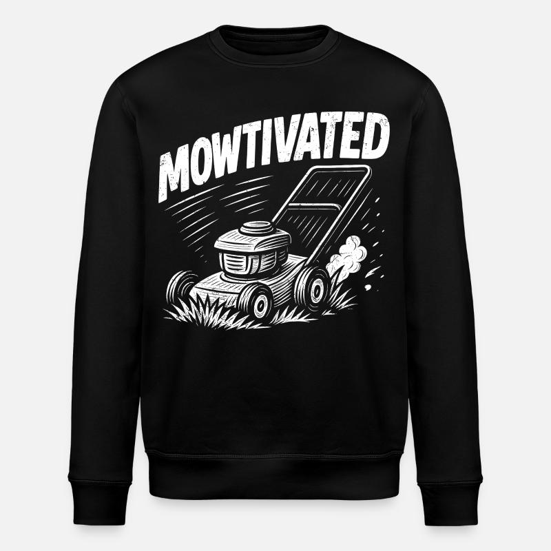 Mowtivated - Stanley/Stella Unisex Bio-Sweatshirt ROLLER - Schwarz