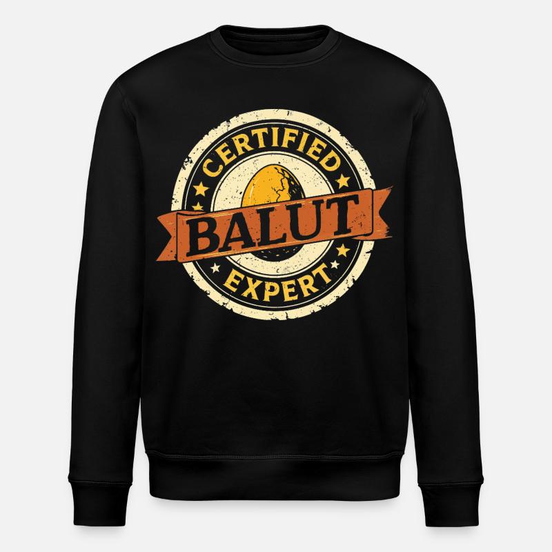 Expert certifié en balut Philippines - Sweat bio ROLLER Stanley/Stella Unisexe - noir