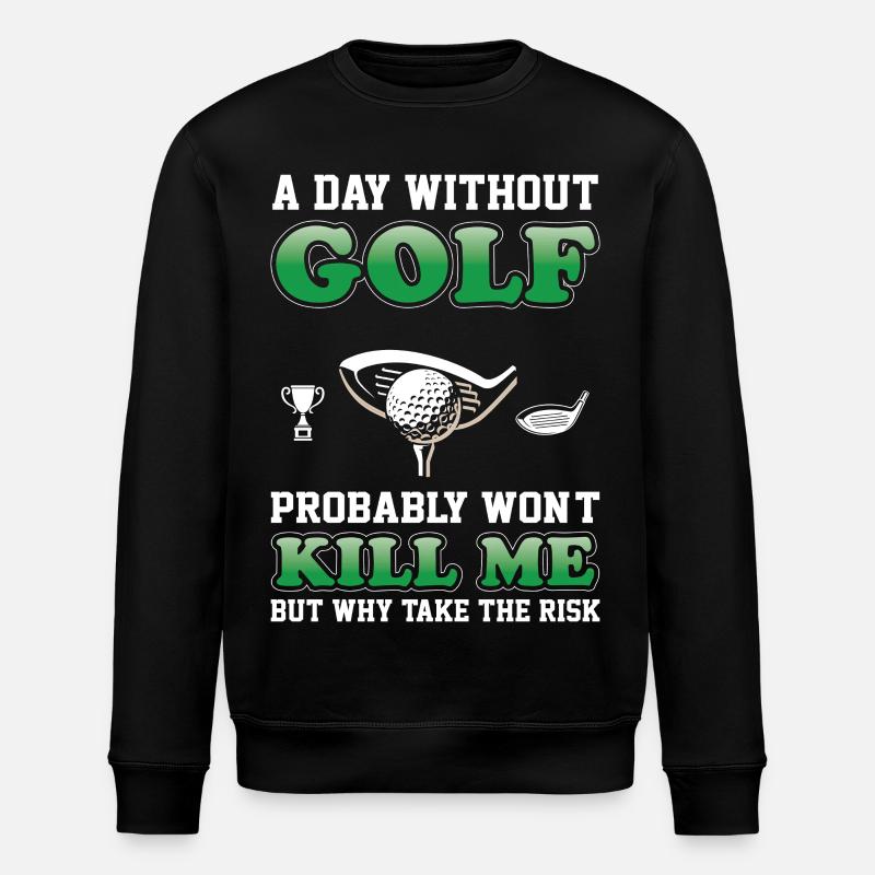 Golf - Stanley/Stella Unisex Bio-Sweatshirt ROLLER - Schwarz