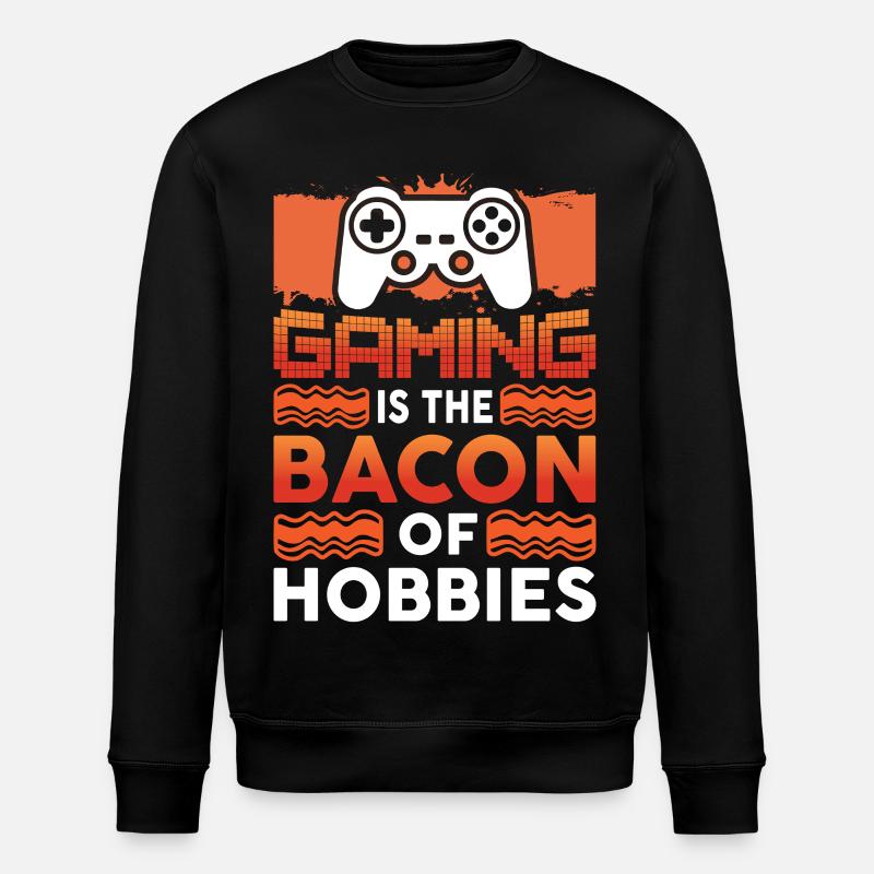 Gaming - Stanley/Stella Unisex Bio-Sweatshirt ROLLER - Schwarz