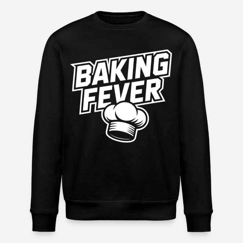 Baking Fever Küchenchef Motiv - Stanley/Stella Unisex Bio-Sweatshirt ROLLER - Schwarz